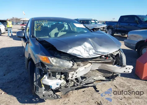 2012 Honda Civic Lx z USA, uszkodzony, nr VIN 19XFB2F58CE379473